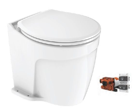 Seaflo Elektrikli Lüks Sessiz Tuvalet 12 V
