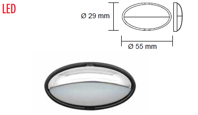 Merdiven Lambası BEYAZ LED 12V