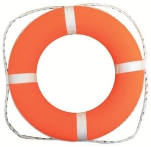 Dekoratif Can Simidi 55 cm Turuncu