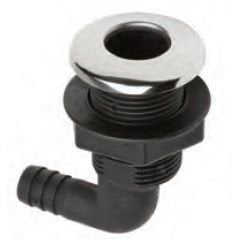 Krom Flanşlı Sintine Çıkışı Dirsek 1.1/4”