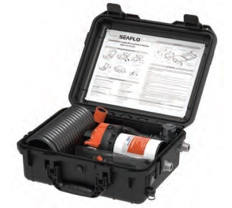 Seaflo Çantalı Yıkama Seti 12 V