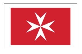 Malta Bayrağı 30x45