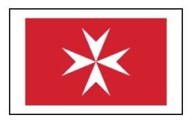 Malta Bayrağı 30x45