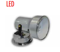 AŞAĞI YUKARI HAREKETLİ ABS KROMAJ KABİN LAMBASI