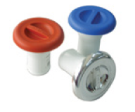 Plastik depo kapağı YAKIT KIRMIZI 38 mm