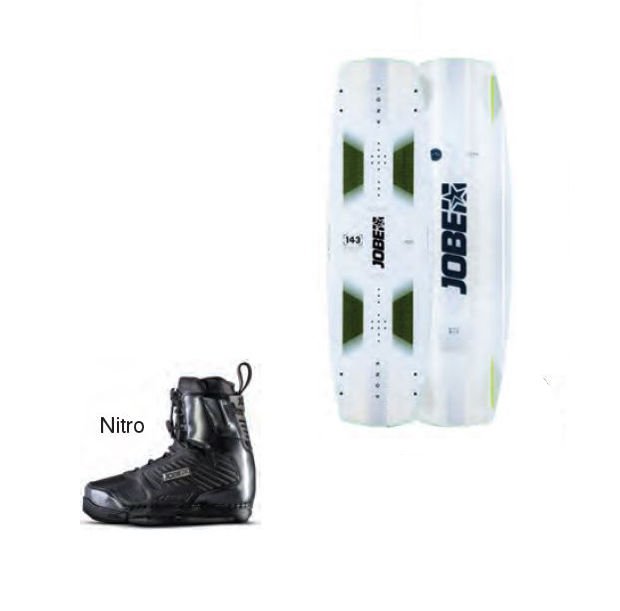 Jobe Wakeboard Knox 143 Cm Nitro Ayak:44-44 Beyaz