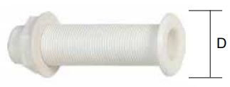 Su Çıkışı  Boy: 155mm, Diş Çapı: 32mm, İç Çap: 25mm