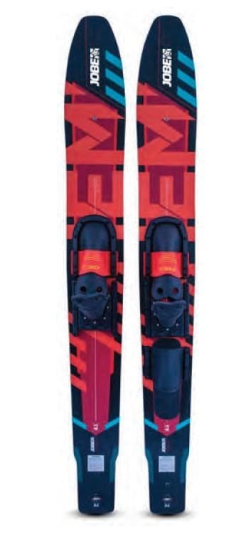 Jobe Hemi Combo Geniş Tabanlı Su Kayak Takımı 165 Cm Kırmızı