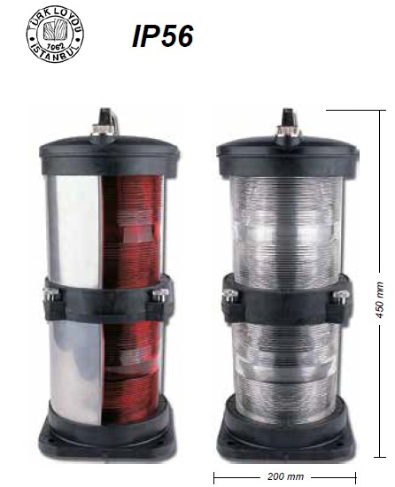 SL100 ÇİFTLİ PUPA FENERİ 135°
