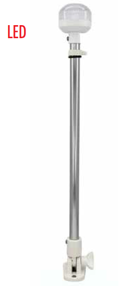 BAYRAK DİREĞİ DEMİR FENERLİ,KATLANABİLİR 50cm